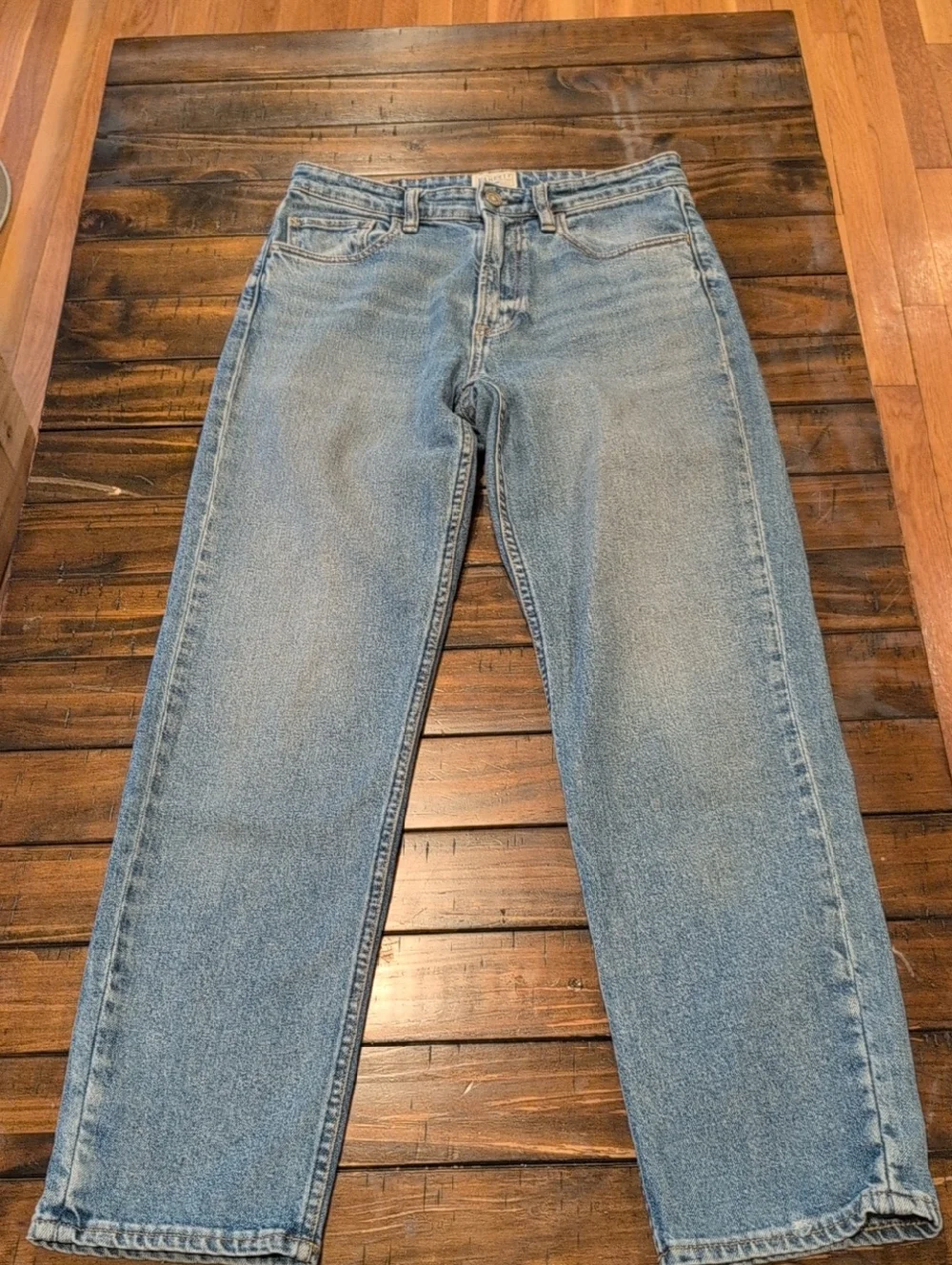 Faherty Slim Straight Leg Jeans Organic Cotton Feel Good Denim